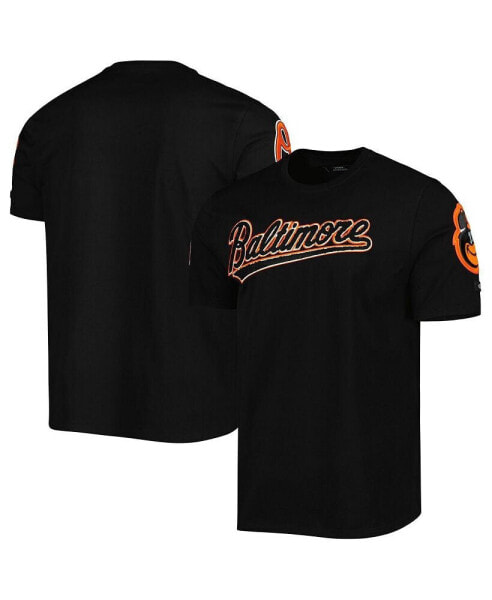 Men's Black Baltimore Orioles Team Logo T-shirt
