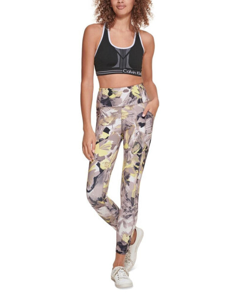 Floral-Print 7/8 Leggings