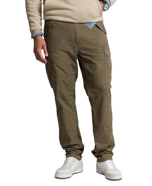 Men's Classic Tapered Fit Canvas Cargo Pants