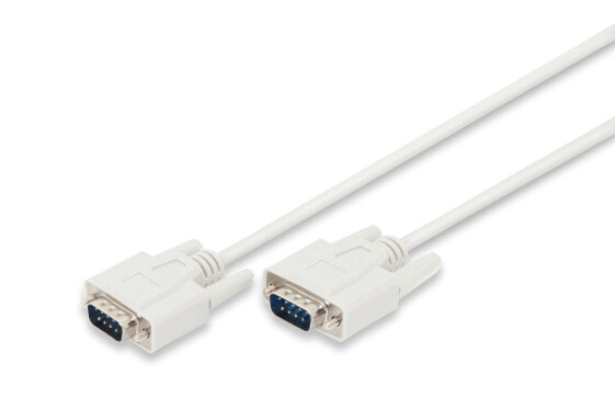 DIGITUS Datatransfer connection cable, D-Sub9/M - D-Sub9/M