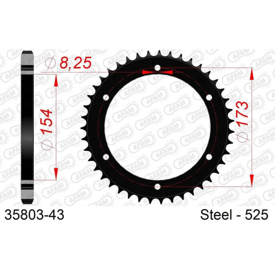 AFAM 35803 Rear Sprocket