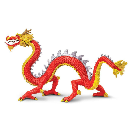 SAFARI LTD Horned Chinese Dragon Figure