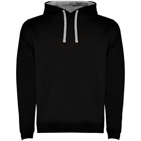 KRUSKIS Simply Fishing Addicted Two-Colour hoodie