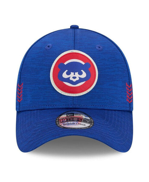 Men's Royal Chicago Cubs 2024 Clubhouse 39THIRTY Flex Fit Hat