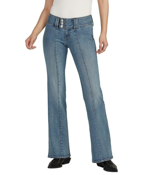 Women's Britt Low Rise Curvy Fit Flare Jeans