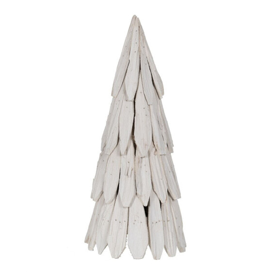 Новогодняя ёлка Белый Древесина павловнии Дерево 28 x 28 x 62 cm