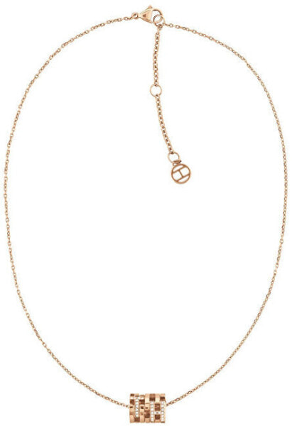 Fashion bronze necklace with fashion pendant TH2780385