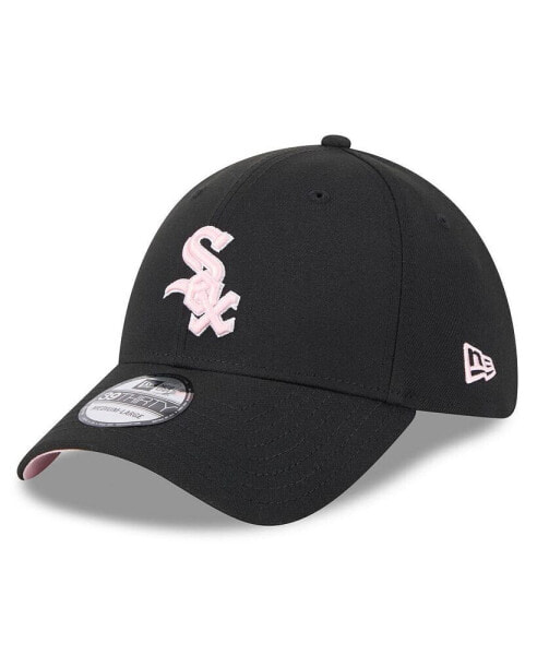 Men's Black Chicago White Sox 2024 Mother's Day 39THIRTY Flex Hat
