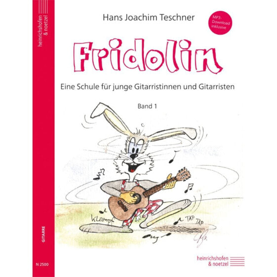 Heinrichshofen Fridolins Gitarrenschule Band 1