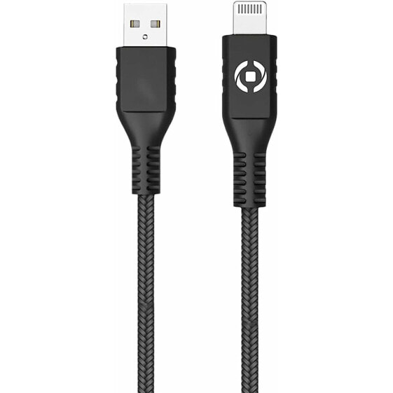 Кабель USB—Lightning Celly PL2MUSBLIGHT 2 m Чёрный
