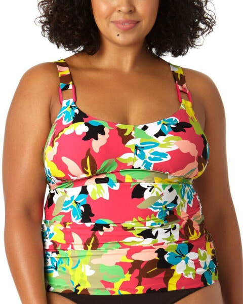 Anne Cole Easy Ring Tri Tankini Women's