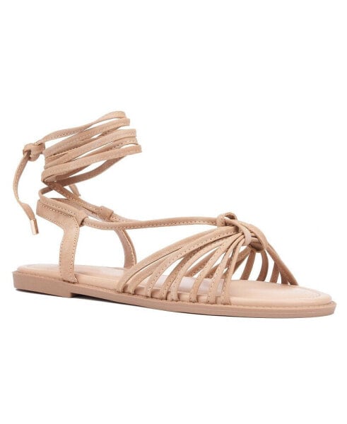 Women's Daria Strappy Flat Sandal - Wide Width