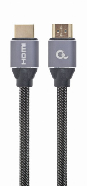 Gembird CCBP-HDMI-1M - 1 m - HDMI Type A (Standard) - HDMI Type A (Standard) - Grey