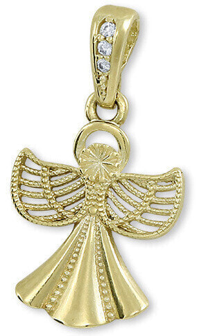 Gold pendant Angel 249 001 00621