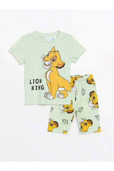 Erkek Bebek Şortlu Pijama Takımı
