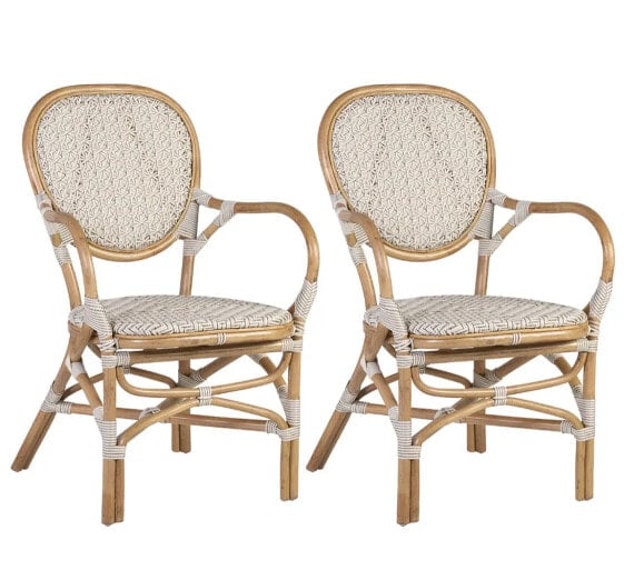 RATTAN-SESSELN BISTRO (2er Set)