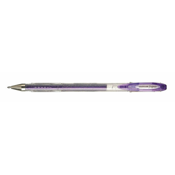 Liquid ink pen Uni-Ball Sparkling UM-120SP Violet 0,5 mm (12 Pieces)