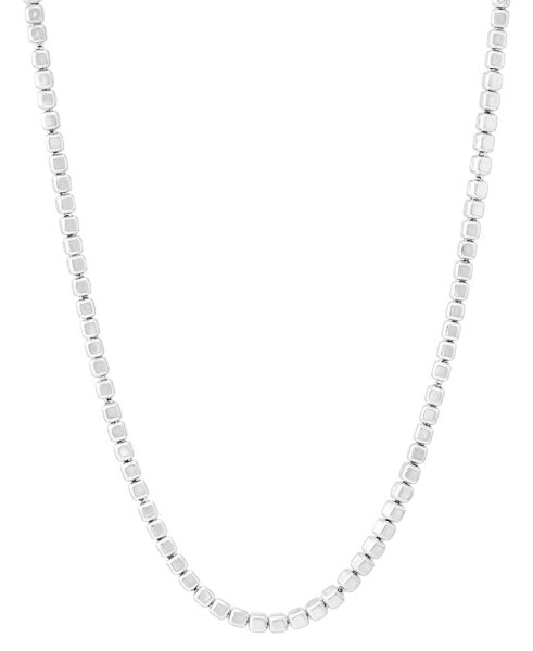 Cube Link 16" Chain Necklace, Created for Macy's