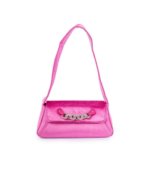 Velvet Bling Shoulder Bag