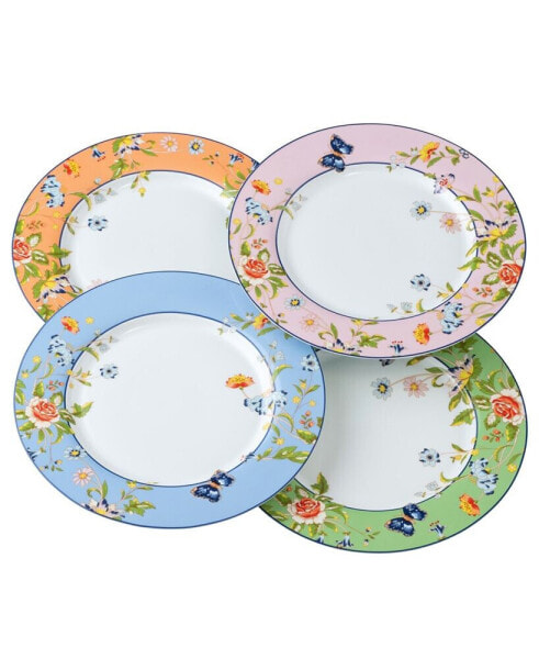 Cottage Garden Sweet / Salad Plates, Set of 4