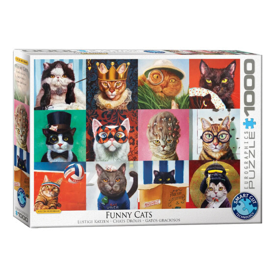 Puzzle Lucia Heffernan Lustige Katzen