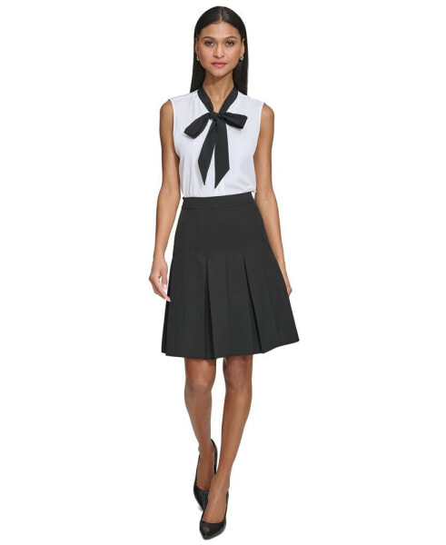 Karl Lagerfeld Women's Pleated Skirt