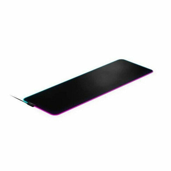 Коврик для мыши SteelSeries QcK Prism Cloth XL Гейминг Чёрный 90 x 30 cm LED RGB Разноцветный