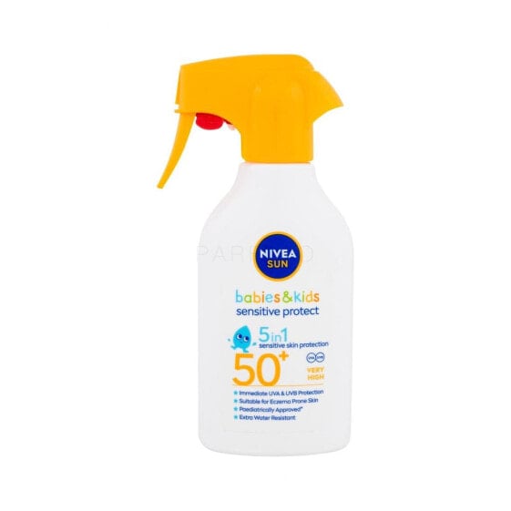 Nivea Sun Babies & Kids Sensitive Protect Spray SPF50+ 270 ml sonnenschutz wasserfest für Kinder