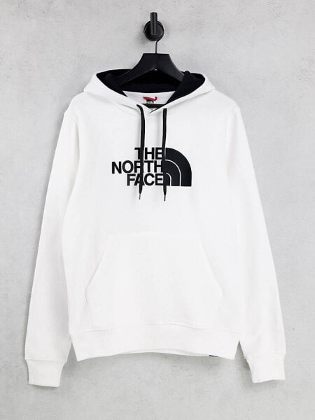 The North Face Drew Peak hoodie in white