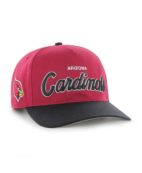 Men's Cardinal, Black Arizona Cardinals Crosstown Two-Tone Hitch Adjustable Hat