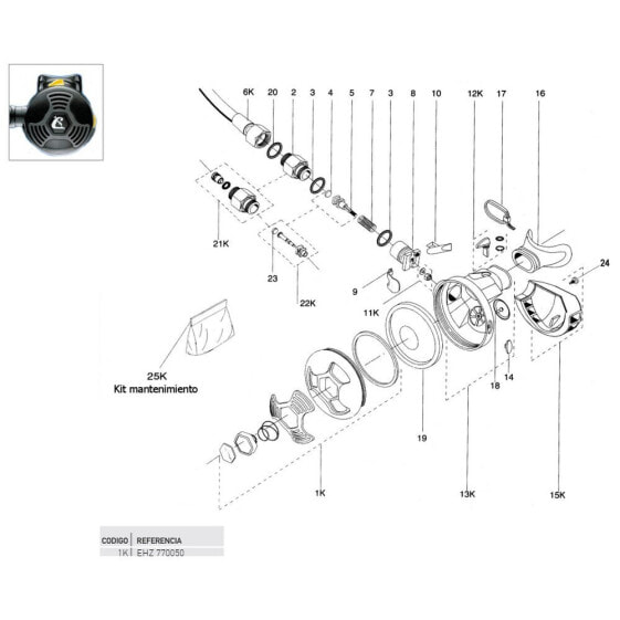 CRESSI XS1 Tape