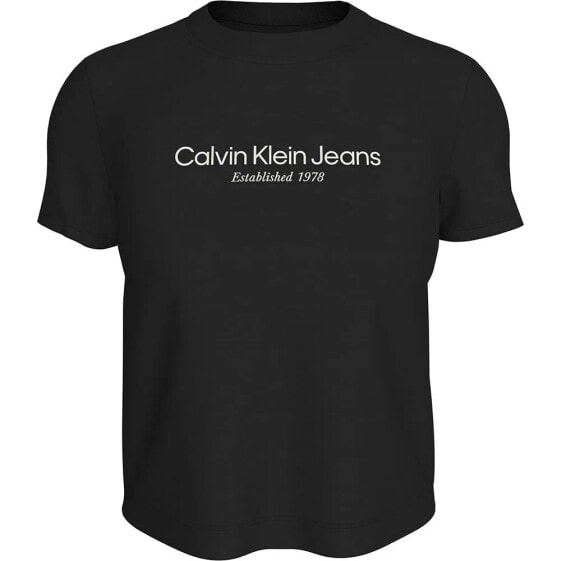 CALVIN KLEIN JEANS Institutional Graphic Baby short sleeve T-shirt