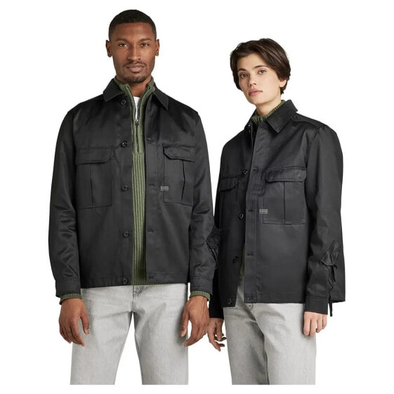 G-STAR 2 Flap Pocket Relaxed Overshirt jacket