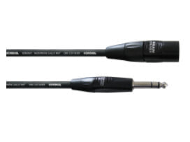 Cordial CIM 3 MV - XLR (3-pin) - Male - 6.35mm - Male - 3 m - Black