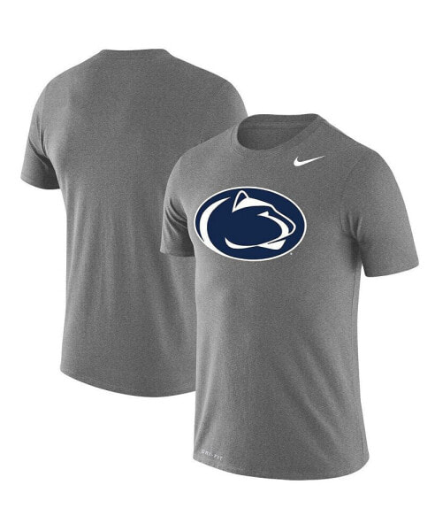 Men's Heathered Charcoal Penn State Nittany Lions Big and Tall Legend Primary Logo Performance T-shirt