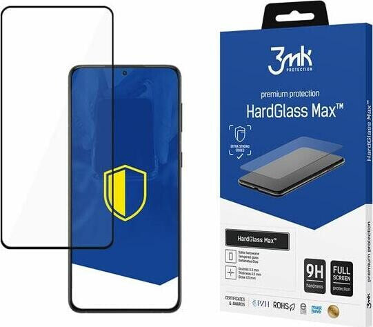 3MK Szkło hartowane 3MK HardGlass Max Samsung Galaxy S22 czarne