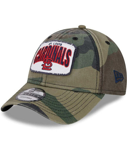 Men's Camo St. Louis Cardinals Gameday 9FORTY Adjustable Hat