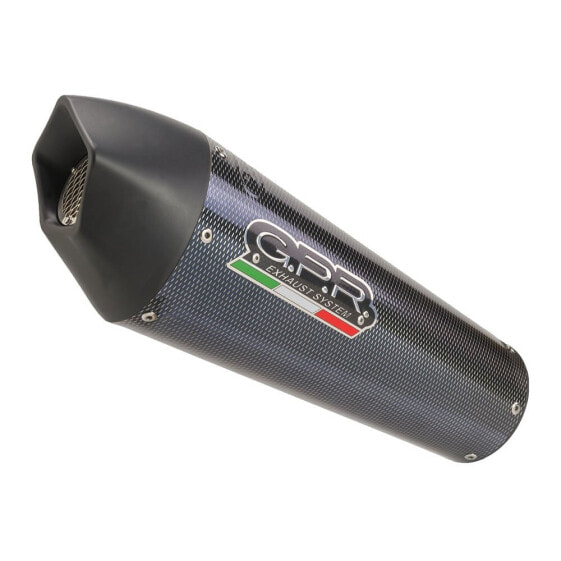 GPR EXHAUST SYSTEMS GP Evo4 Poppy S 1000 XR 18-19 Euro 4 homologated slip on muffler