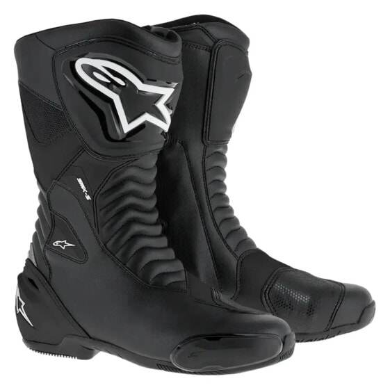 Motorradstiefel Alpinestars S-MX 6 Schwarz