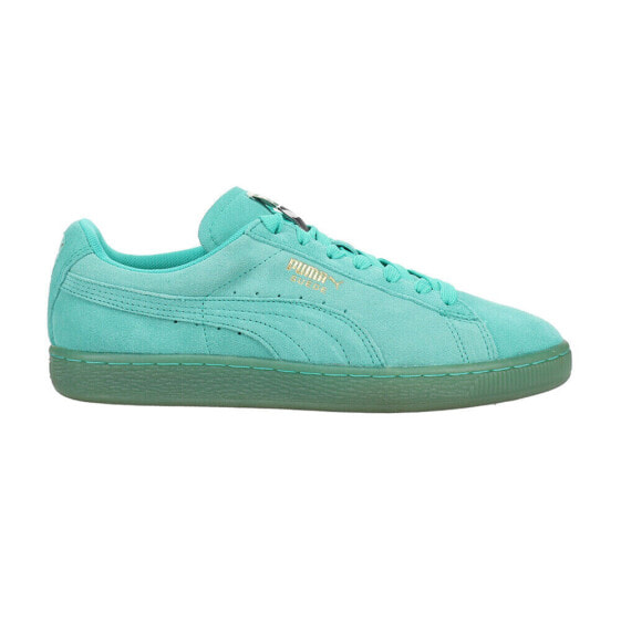 Puma Suede Classic Clear Lace Up Womens Size 10 B Sneakers Casual Shoes 357345-