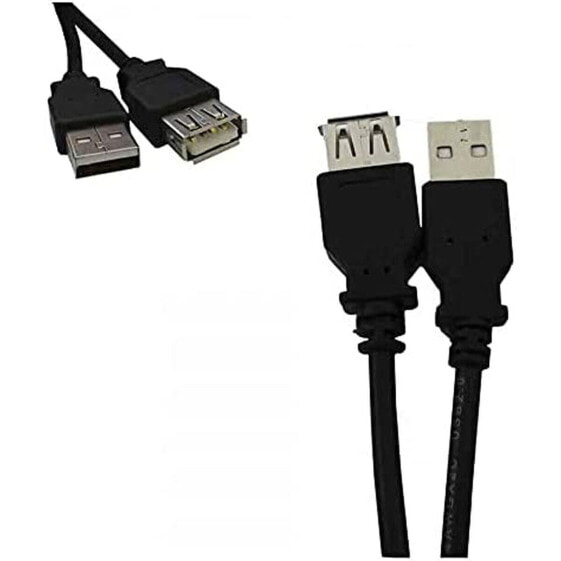 USB-кабель EDM Чёрный 5 m