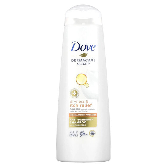 Dove, Dermacare Scalp, шампунь против перхоти, для снятия сухости и зуда, 355 мл (12 жидк. Унций)