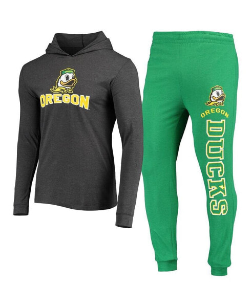 Пижама Concepts Sport Oregon Ducks  Hoodie-Jogger