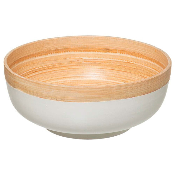 5 FIVE Blanc Kitchen 30 cm Bamboo Salad Bowl