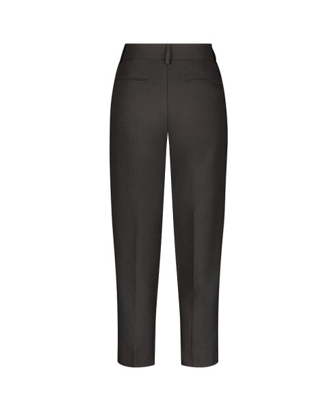 Women's Classic Crepe Fitted Trouser Pants