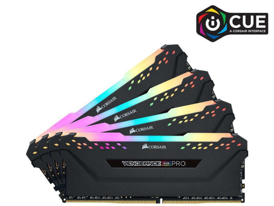 CORSAIR Vengeance RGB Pro 64GB (4 x 16GB) 288-Pin PC RAM DDR4 3600 (PC4 28800) D