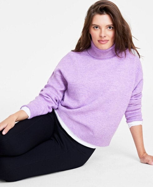 Women's Turtleneck Sweater, Created for Macy's