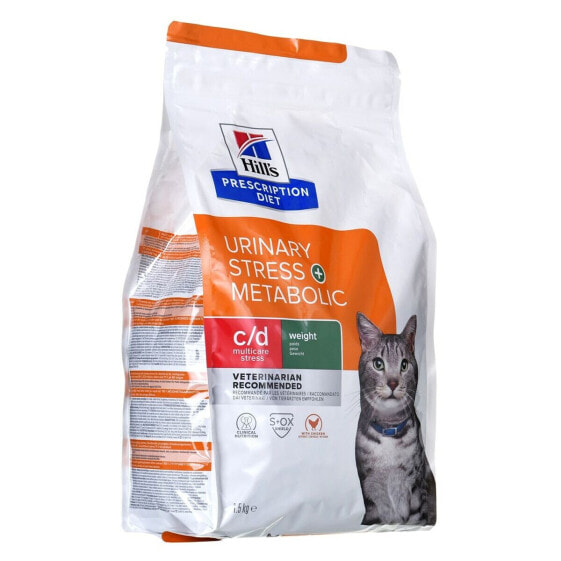 Влажный корм для кошек Hill's PD Feline Urinary Stress + Metabolic с курицей 1,5 кг
