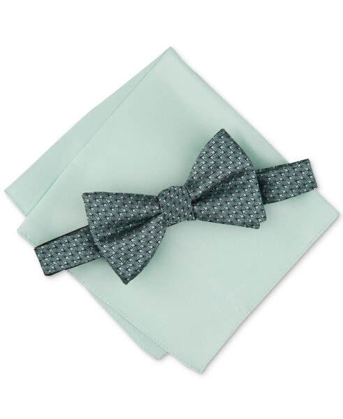 Men's 2-Pc. Bow Tie & Pocket Square Set, Created for Macy's