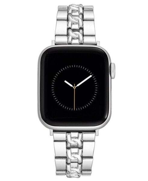 Women's Silver-Tone Alloy Bracelet Compatible with 38mm, 40mm and 41mm Apple Watch